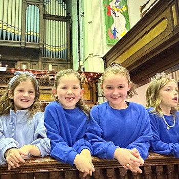 Children enjoying there time in there christmas concert